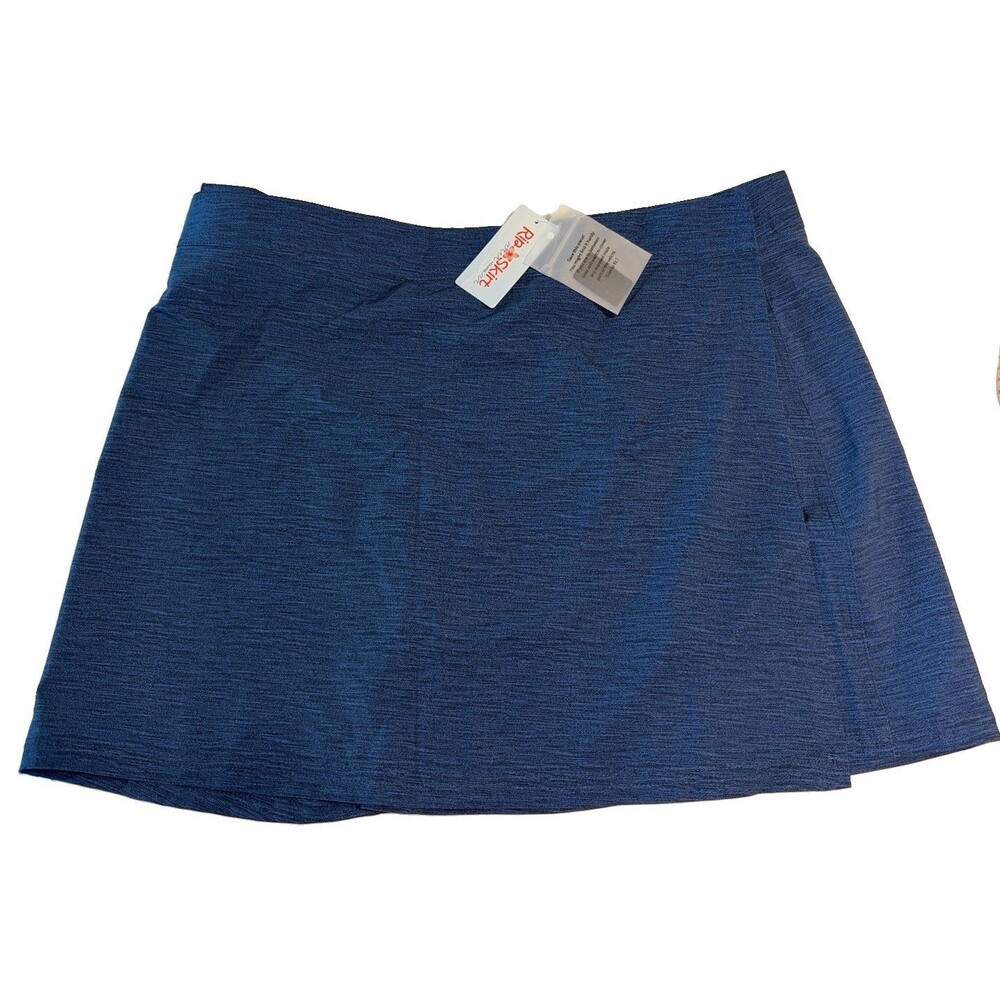 NWT RIP SKIRT Hawaii XL Ocean Wrap Swim Cover Skirt Pockets Brushed Navy Blue